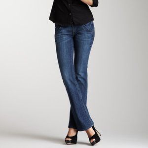 HUDSON Petite Signature Bootcut Dark Wash Jean 29P